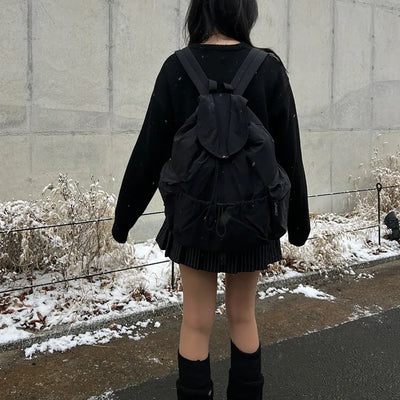 Big String Pocket Backpack