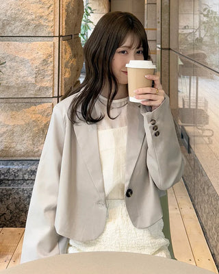 Basic short jacket