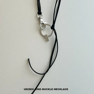[Unisex] Buckle Necklace