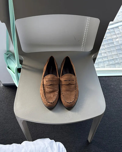 Suede Basic Loafers
