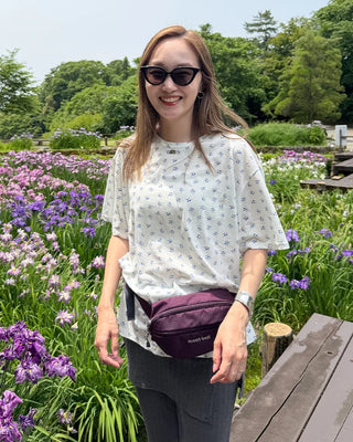 Flower Loose Fit Half Sleeve T-Shirt