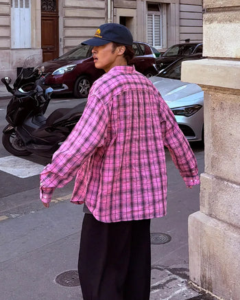 Pigment check shirt