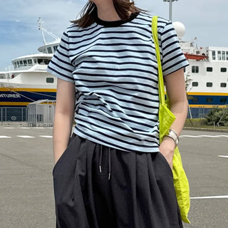 Basic striped T-shirt