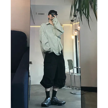 Buckle Bermuda Cargo Pants