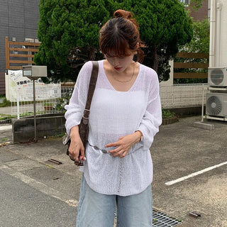 See-through knit