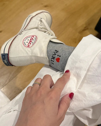 I LOVE Lettering Socks