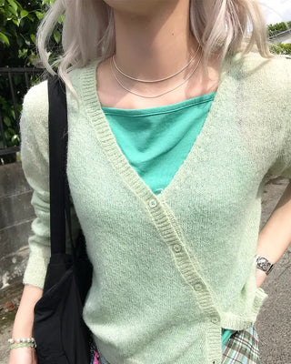 Silver Basic Layered Necklace