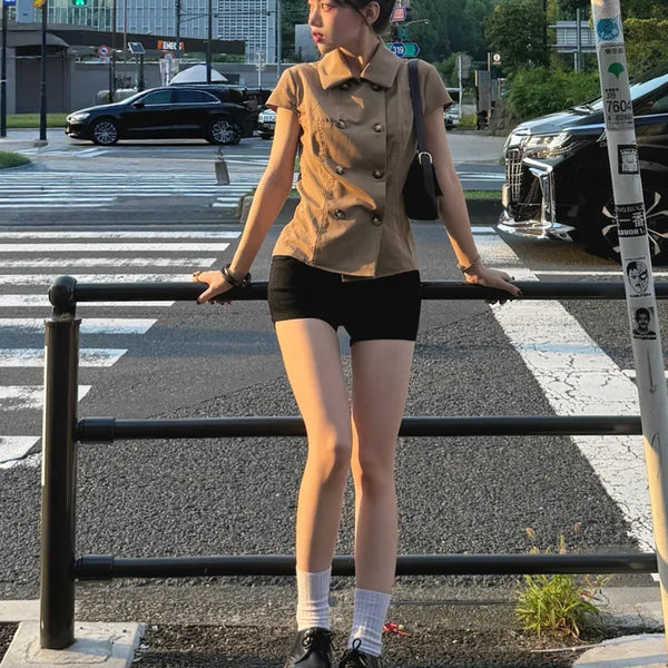 Slim-fit shorts