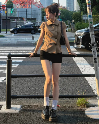 Slim-fit shorts