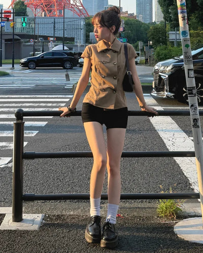 Slim-fit shorts
