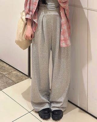 Slit Wide Fit Sweatpants