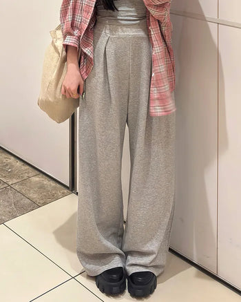 Slit Wide Fit Sweatpants