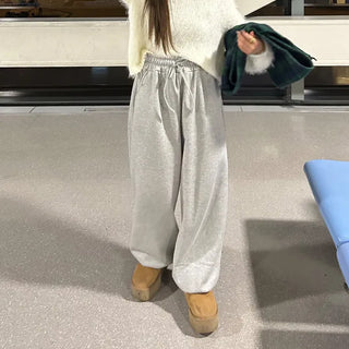 Fleece-lined jogger pants
