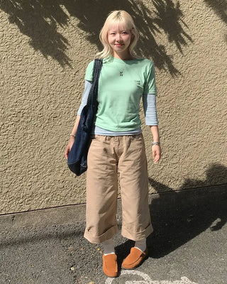 Wide Capri Pants