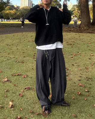 Wide slacks