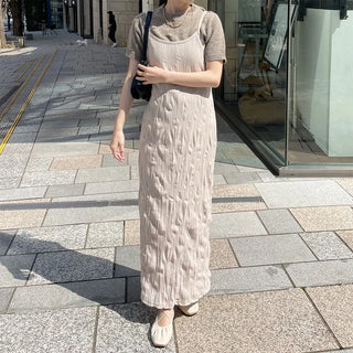 Wrinkle Camisole Dress
