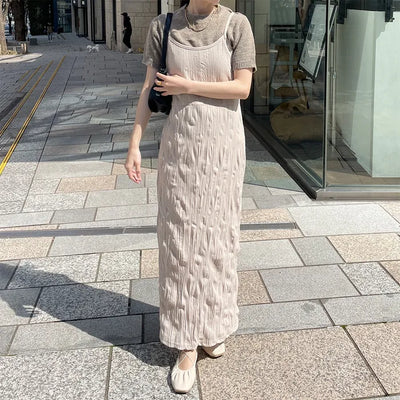 Wrinkle Camisole Dress