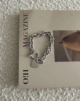 Heart Chain Bracelet