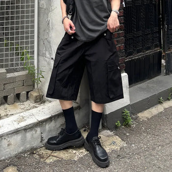 Nylon string Bermuda shorts