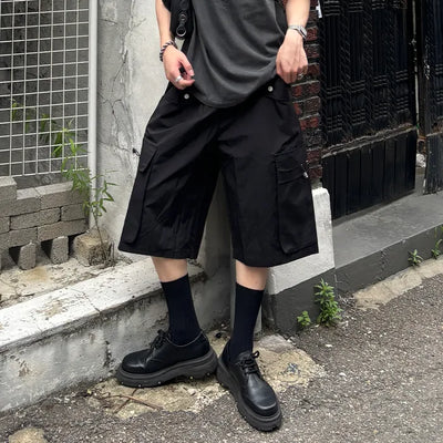 Nylon string Bermuda shorts