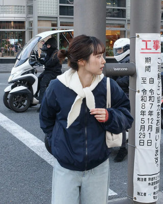 Knitted wrap hooded scarf