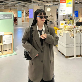 Oversized Solid Jacket
