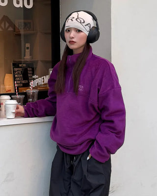 USA Stitch Half-Zip Pullover