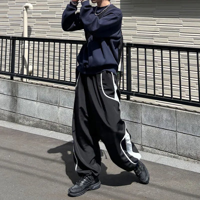 (Unisex) Line Point Nylon Pants