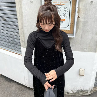 Basic turtleneck T-shirt