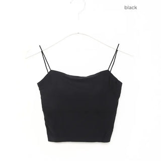 Basic padded sleeveless top