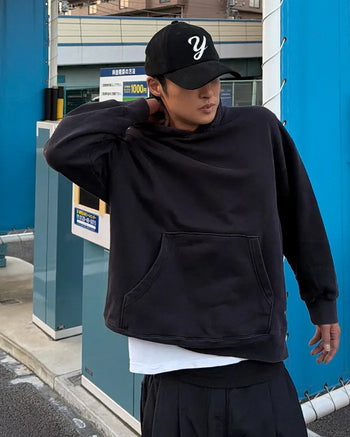 Suede Wide Ball Cap