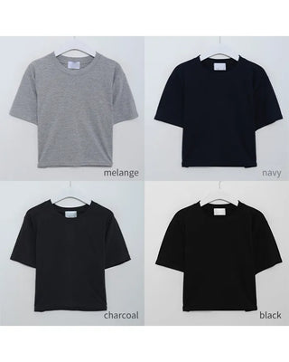 Basic T-shirts in various colors