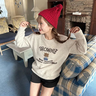 Brownie Bear Knit