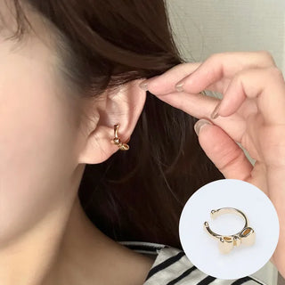Ribbon ear cuff
