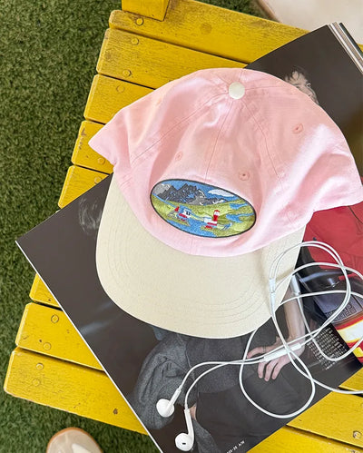 Embroidered Point Ball Cap