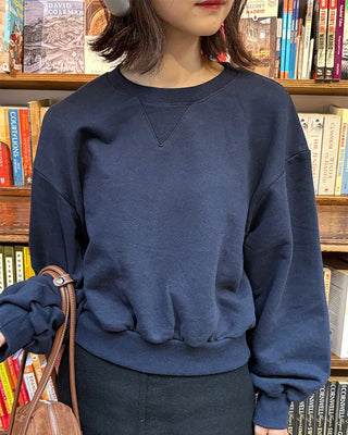 Balloon Cropped Sweatshirt