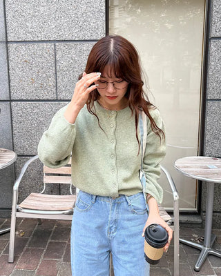 Loose Round Cardigan