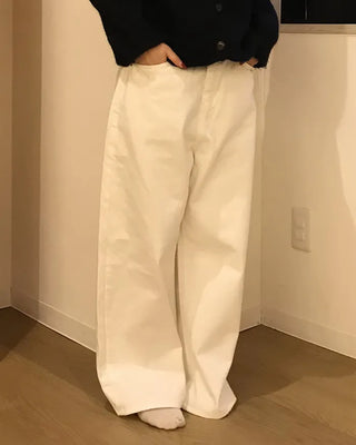 Daily Wide Cotton Pants