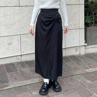 Twist strap skirt