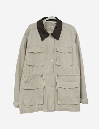 Half-length work military jacket
