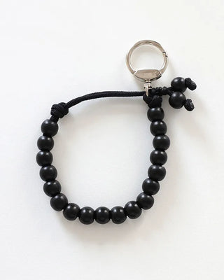 [7th Re-release] (ORIGINAL) Cord Knot Wood Keyring (black)