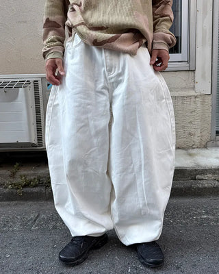 Balloon cotton pants
