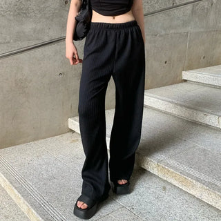 Wrinkle Straight Pants