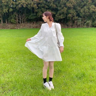 Tiered mini dress