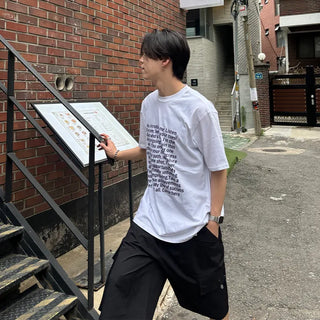 Lettering T-shirt