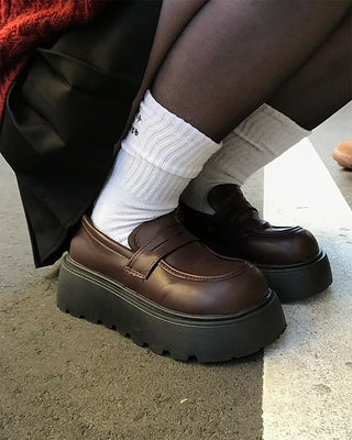 Platform loafers