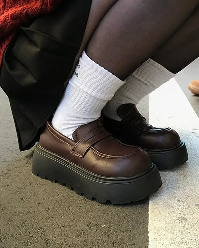 Platform loafers