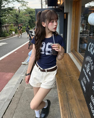 86 Numbering Slim T-Shirt