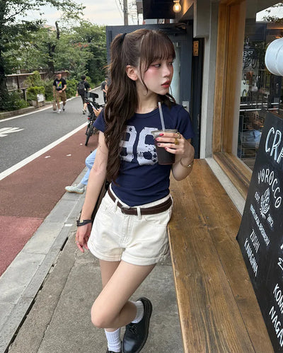 86 Numbering Slim T-Shirt