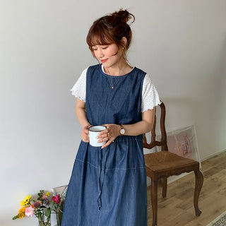 Flower short-sleeved T-shirt